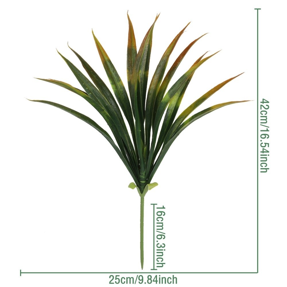 Dracaena Marginata - Gerçekçi 42cm Yapay Orkide Yaprakları Simülasyonu