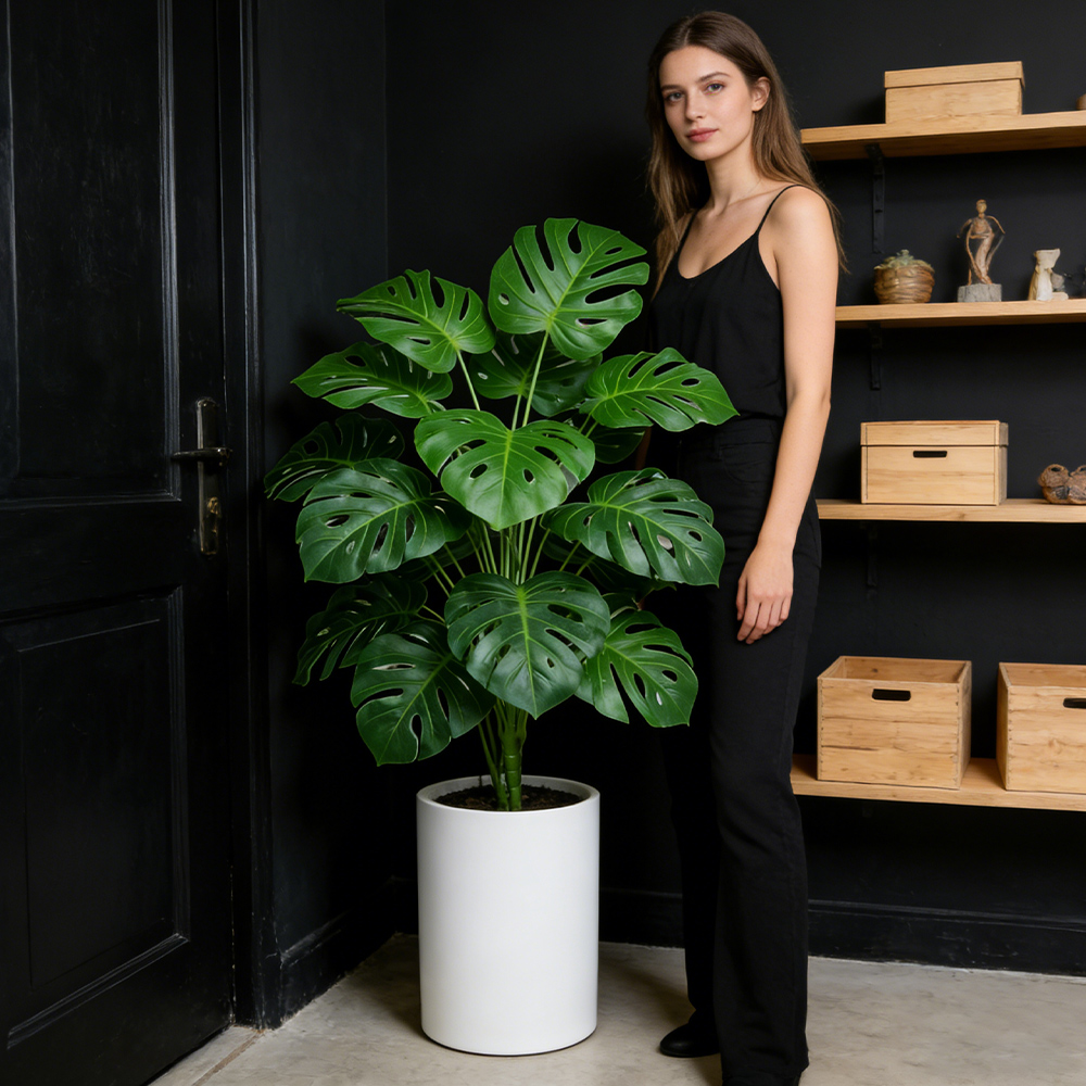 40-65cm Büyük Yapay Monstera A - Monstera Adansonii incelemesi ve fiyatı
