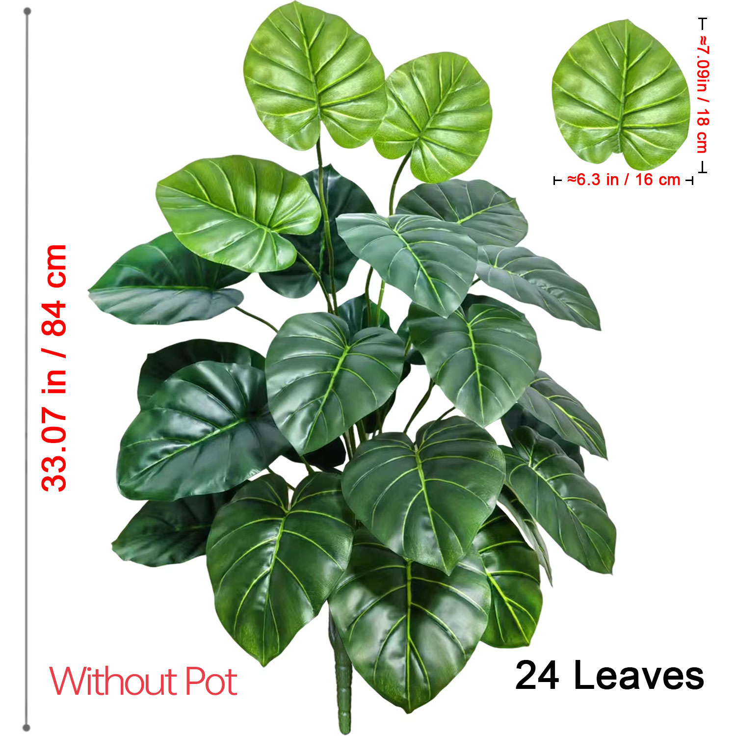 1 Adet 60-105cm Gerçekçi Yapay - Monstera Adansonii incelemesi ve fiyatı