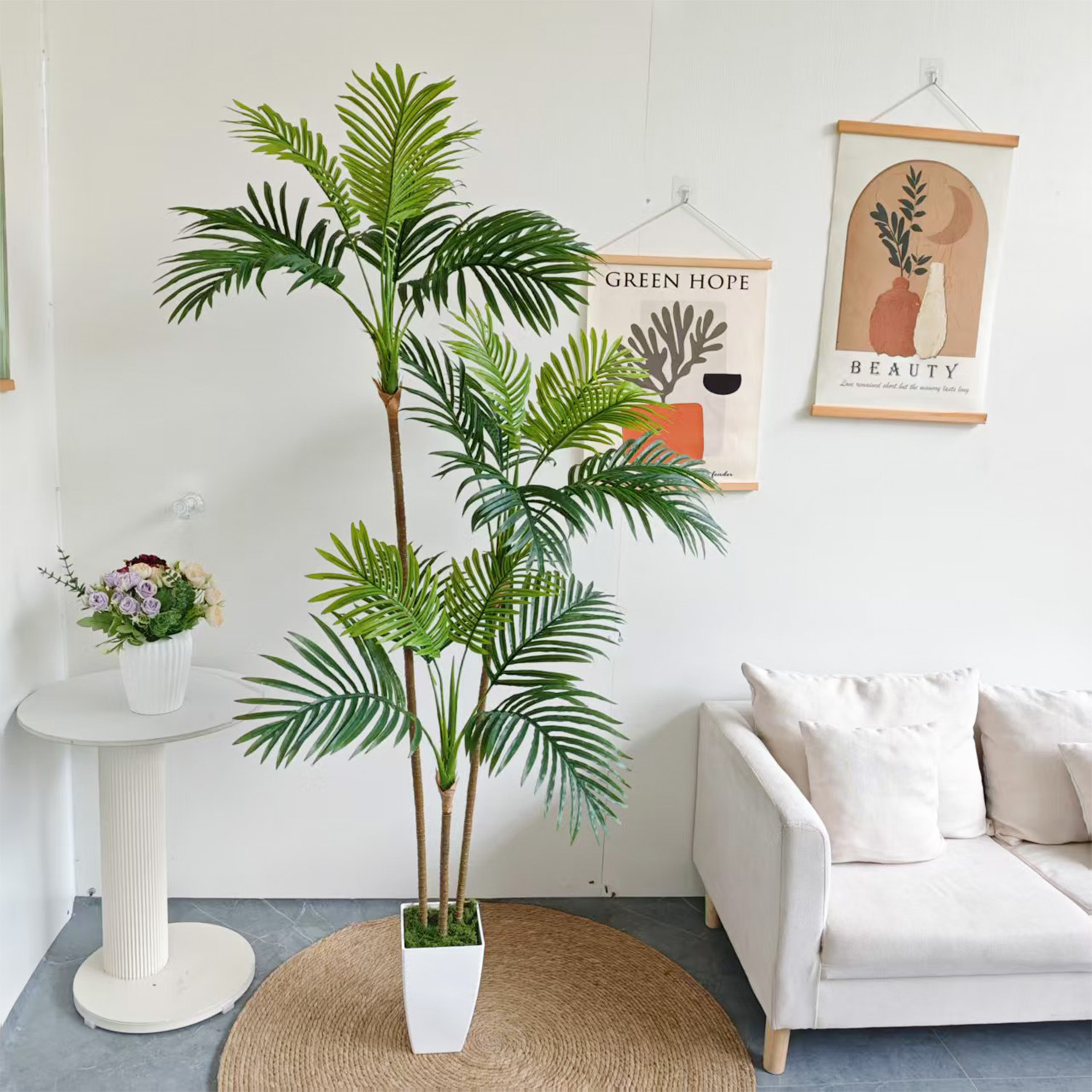 Yapay Areka Palmiyesi Büyük İç - Dracaena Marginata incelemesi ve fiyatı