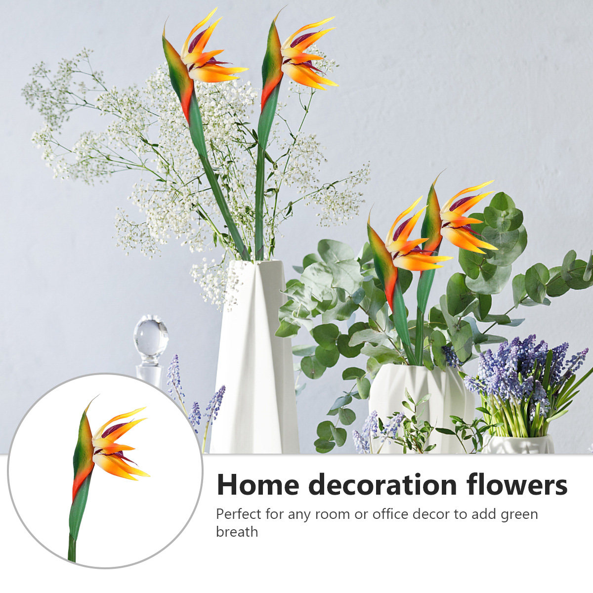 Gerçek Dokulu, Yapay Strelitzi - Bird Paradise Strelitzia incelemesi ve fiyatı