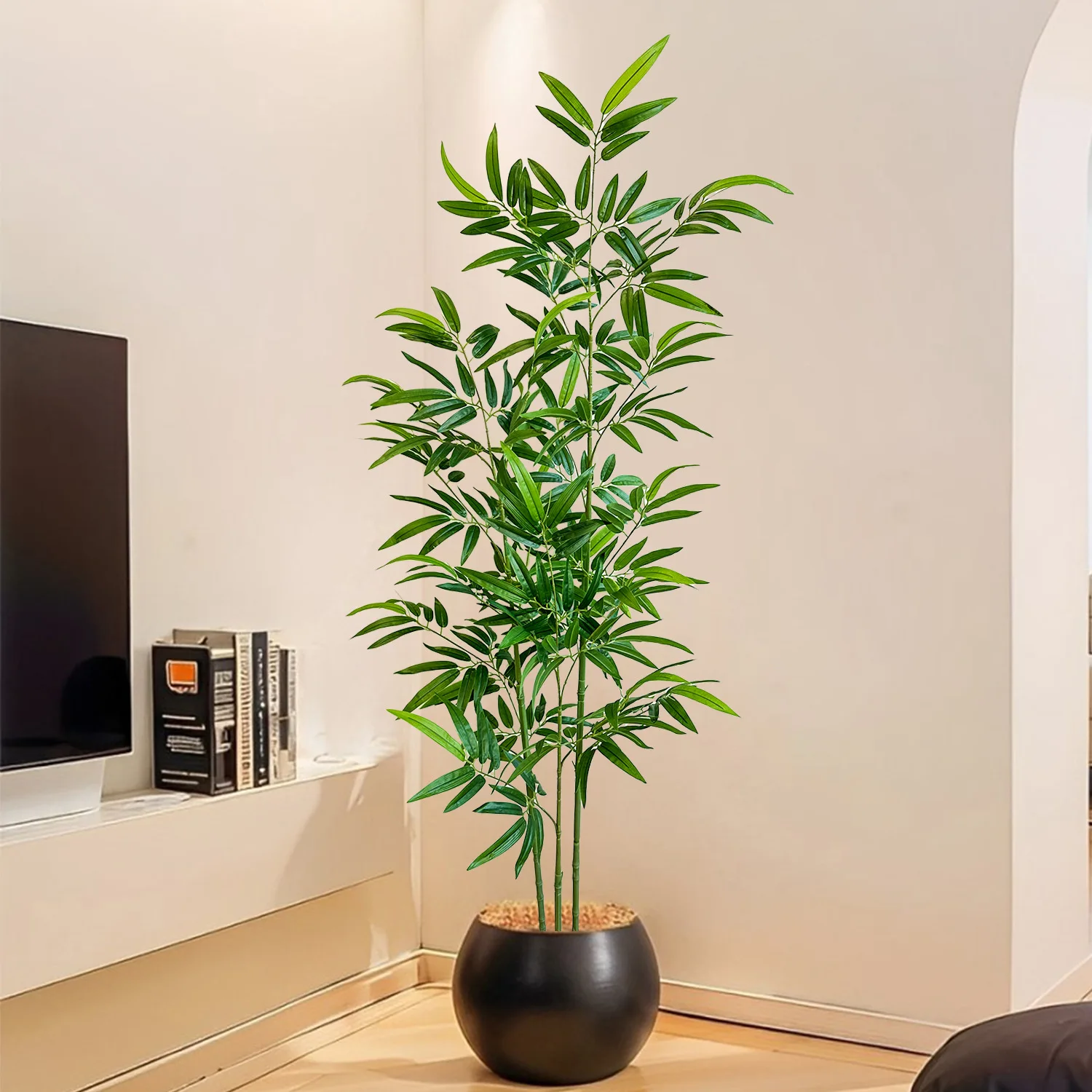 Yapay Yeşil Bambu Solmaz Sökül - Dracaena Marginata incelemesi ve fiyatı