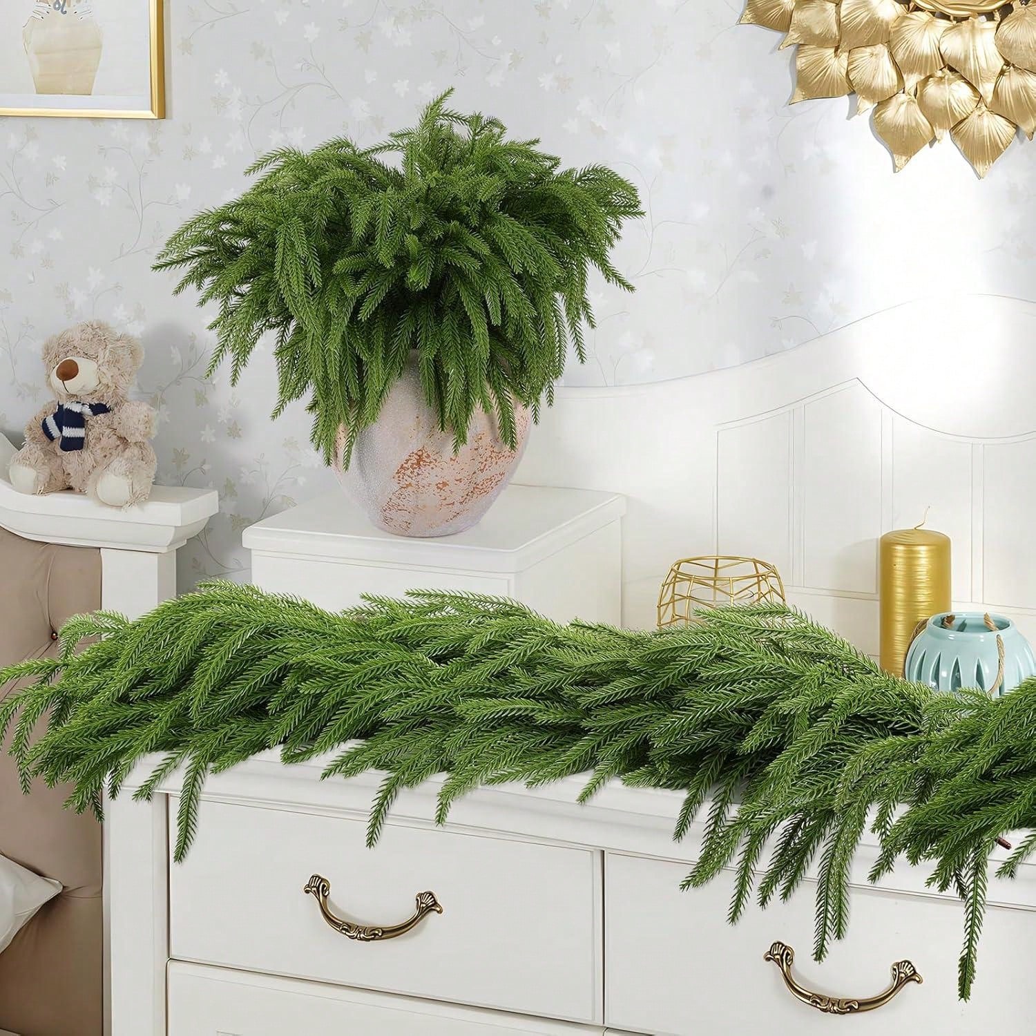 Noel Norfolk Dalları Gerçekçi  - Dracaena Marginata incelemesi ve fiyatı
